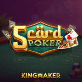 5 Card Poker playzone card game